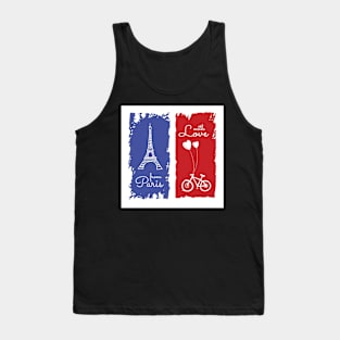 From Paris with love, Poster Tank Top